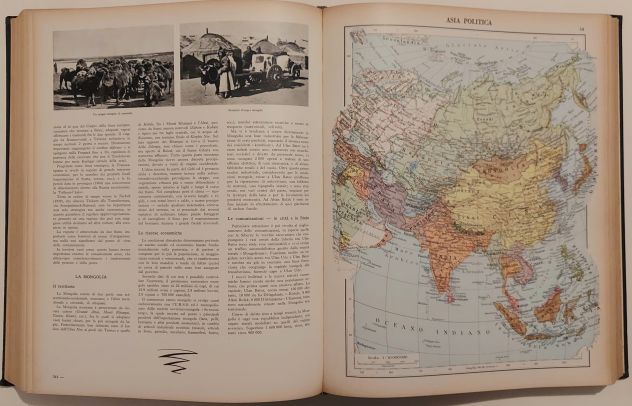 Continenti e paesi.Geografia illustrata Prof.Dr.Luigi Visintin De Agostini,1955 - Foto 5