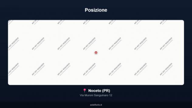Immobile in asta di 435 m² con più di 5 locali e box auto in vendita a Noceto - Foto 17