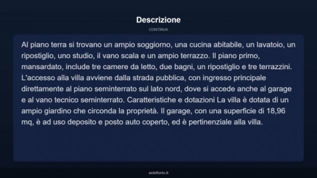 Immobile in asta di 429 m² con più di 5 locali e box auto in vendita a Salento - Foto 4