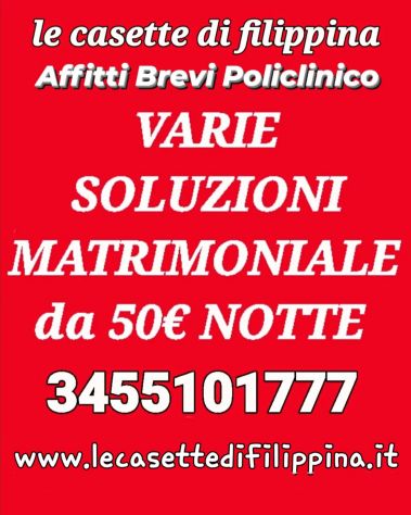 AFFITTO CAMERE STANZE FRONTE POLICLINICO - Foto 2