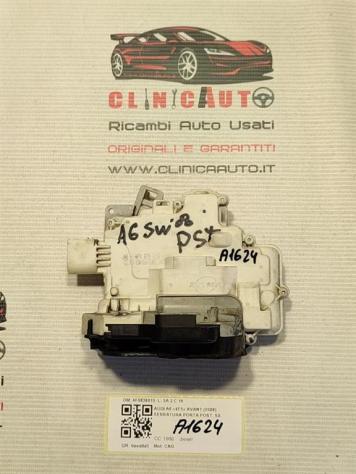 SERRATURA POSTERIORE SINISTRA AUDI A6 Avant Serie C6 (4F5) 4F0839015 (0412) - Foto 3