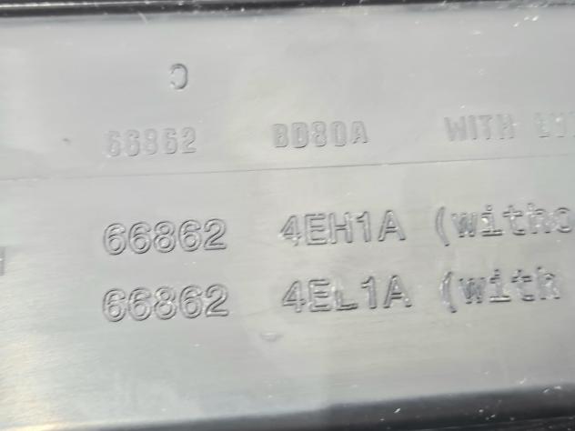 GRIGLIA GOCCIOLATOIO ANT. NISSAN Qashqai Serie 66862-BD80A (14) - Foto 8