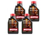 4 LT MOTUL 8100 ECOCLEAN 0W30 Olio Motore Sintetico per Risparmio Carburante