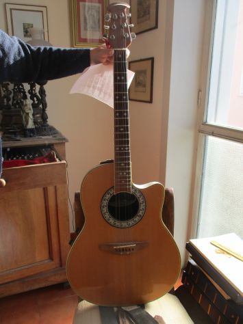 4 CHITARRE IN VENDITA (1OVATION 1IBANEZ 1WASHBURN 1PEAVEY)