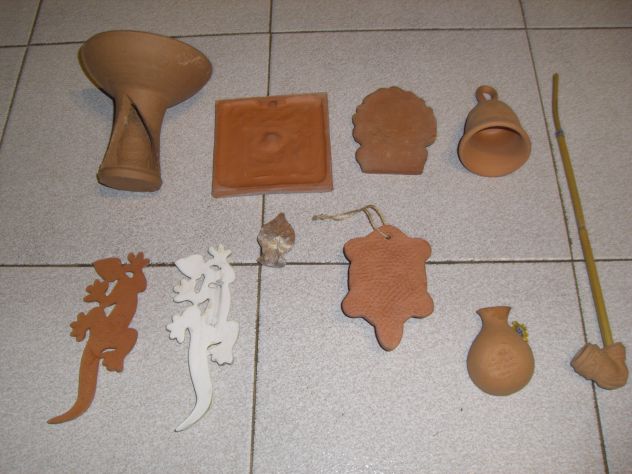 Terrecotte mercatino lotto di 11. - Foto 2