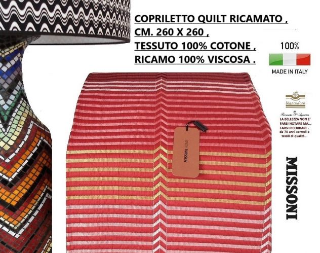 Trapunte Quilt Copriletti Coperte grandi firme  vari modelli prezzi diversi . - Foto 9