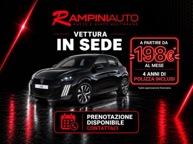 PEUGEOT 208 Hybrid 110 e-DCS6 Style Km 0 Pronta Consegna rif. 24112835