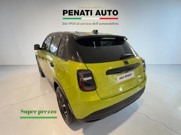 FIAT 600 1.2 Hybrid 145cv Sport Ed Milano Cortina 26 - Foto 4