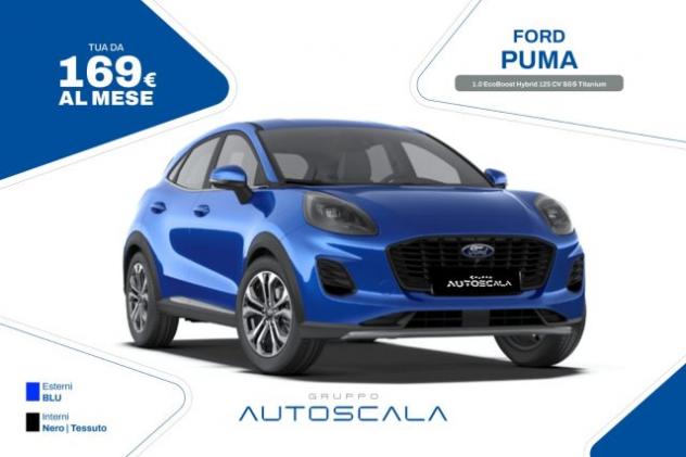 FORD Puma 1.0 EcoBoost Hybrid 125 CV S&S Titanium rif. 23909559