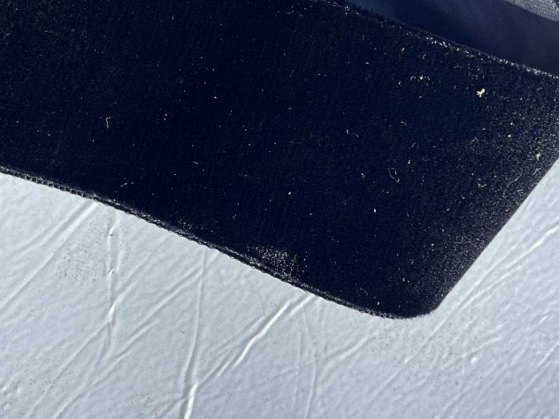 NA5 Fascia, passamaneria velluto nero termoadesiva alta 5 Cm – Mt. 20 - Foto 4