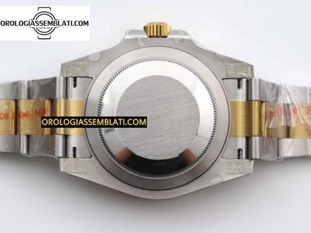 Rolex Replica GMT MASTER II 116713 LN 904L SS MIGLIOR EDIZIONE SU BRACCIALE SS/YG 3186 - Foto 10