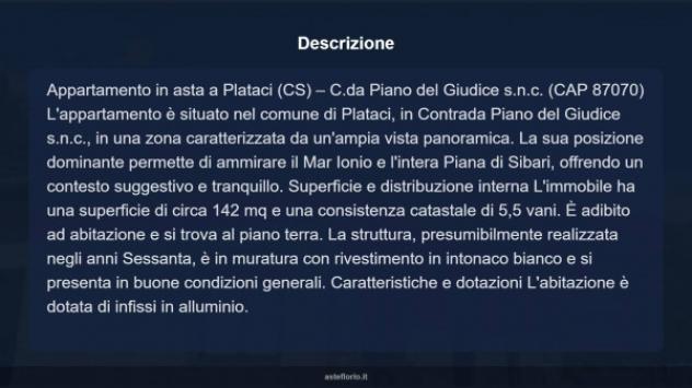 Immobile in asta di 142 m² in vendita a Plataci - Foto 6
