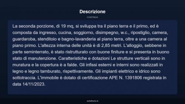 Immobile in asta di 87 m² in vendita a Urbino - Foto 4