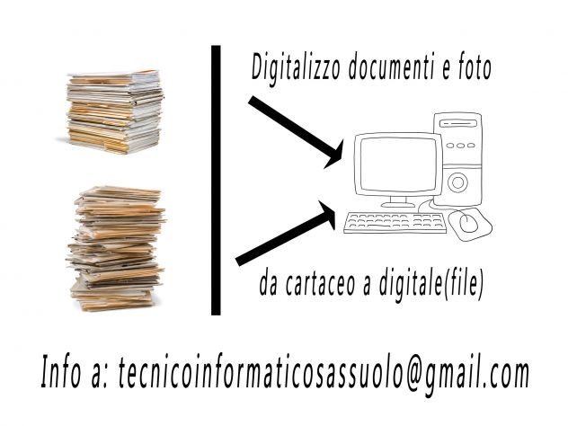 Archivista documenti cartacei
