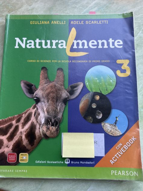 Naturalmente 3 (libro scienze)