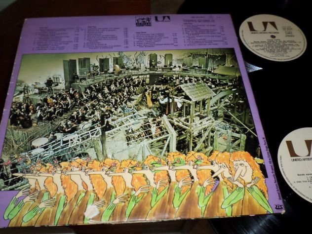 FRANK ZAPPA - 200 Motels O.S.T - 2 x LP / 33 giri - Gatefold 1971 United Artists - Foto 2