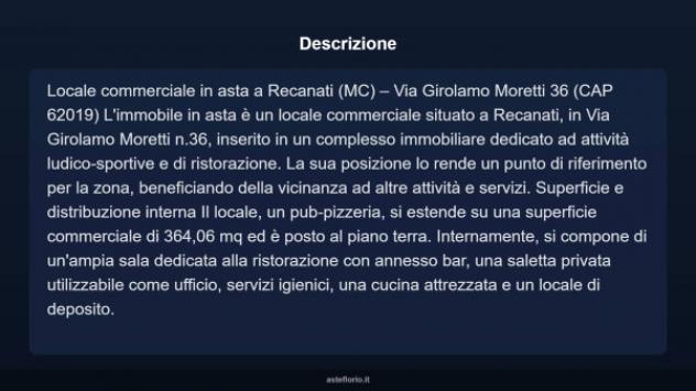 Immobile in asta di 364 m² in vendita a Recanati - Foto 4