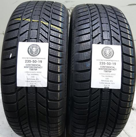 2 GOMME 235 50 19 CONTINENTAL A65352