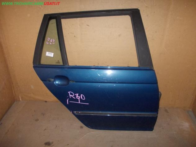 PORTA POST.D. AZZURRO MET. BMW Serie 3 E46 4p / Touring / Coupe' Carrozzeria Lamierati esterni Porte Porta post. dx. BMW - Serie 3 E46 4 porte / T