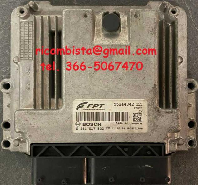 0281017832 Fiat Ducato 2.8 centralina motore Bosch 55244342