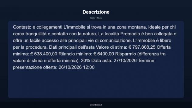 Immobile in asta di 300 m² con più di 5 locali e box auto in vendita a Valdidentro - Foto 17