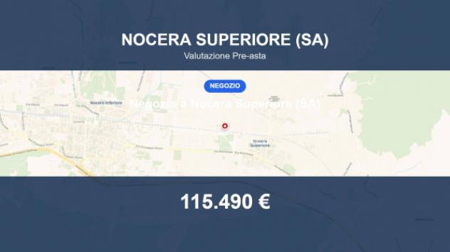 Immobile in asta di 331 m² in vendita a Nocera Superiore