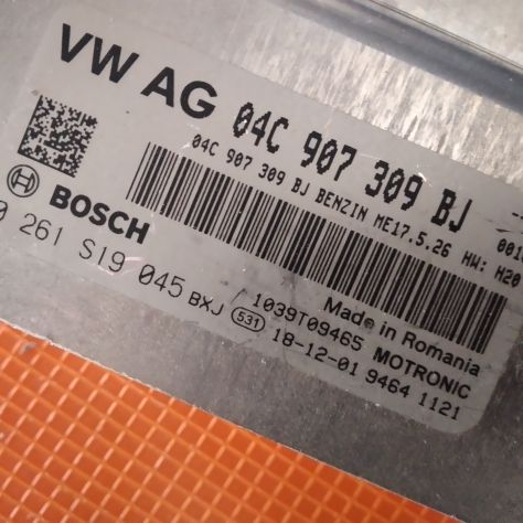 BOSCH CENTRALINA MOTORE 0261S19045 ME17.5.26-4.5 04C907309BJ Unità di control - Foto 5