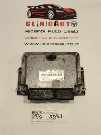 CENTRALINA MOTORE FIAT Stilo Berlina 5P 55191208 0281011552 192A3000 diesel 1910 (0110)