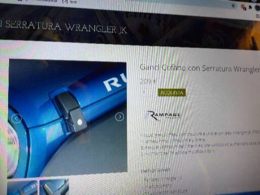 Vendo ricambi vari per Jeep Wrangler JK nuovi e usati - Foto 10