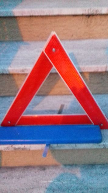 triangolo d'emergenza bellux d'epoca