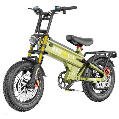 FAT BIKE ANIIOKI A8 PRO MAX 4400W 52V 70AH DUAL MOTOR NUOVO - Foto 3