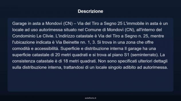 Immobile in asta di 20 m² in vendita a Mondovì - Foto 5