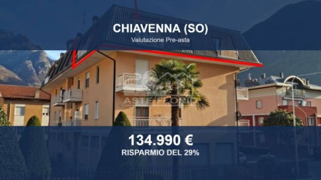 Immobile in asta di 118 m² con più di 5 locali e box auto in vendita a Chiavenna