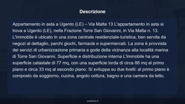 Immobile in asta di 77 m² in vendita a Ugento - Foto 8