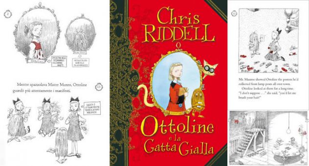 Ottoline e la Gatta Gialla, Chris RIDDELL, Editore il castoro, 1^ Edizione 2008.