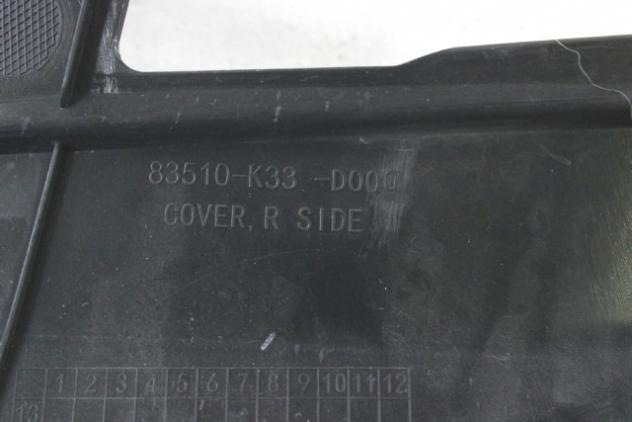 HONDA CBR 300 R 83505K33D00 FIANCHETTO CENTRALE DESTRA NC51 15 - 16 RIGHT SIDE COVER SEGNI DI USURA 83505K33D000 - Foto 5