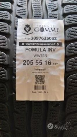 4 gomme 205 55 16 formula a1931 - Foto 2