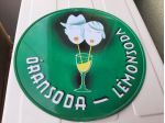 INSEGNA ORANSODA LEMONSODA TARGA IN RILIEVO