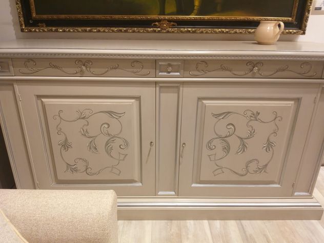 NUOVA CREDENZA LACCATA E DECORATA A MANO - Foto 4