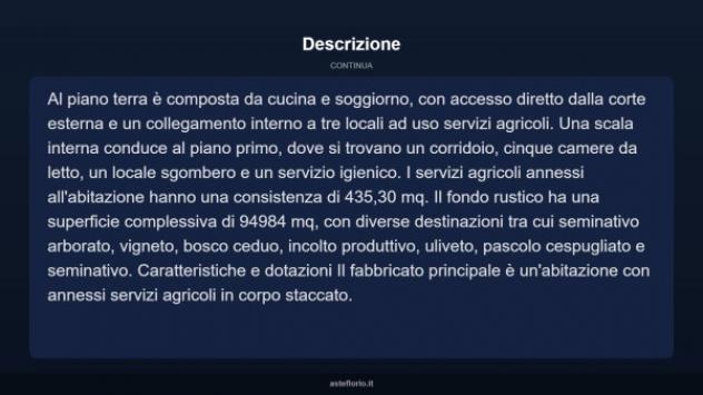 Immobile in asta di 202 m² con più di 5 locali in vendita a Brisighella - Foto 5