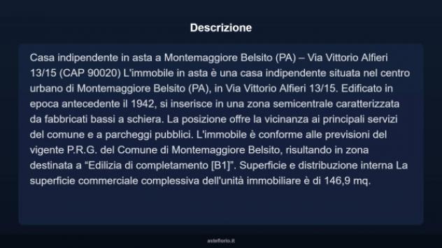 Immobile in asta di 146 m² con più di 5 locali in vendita a Montemaggiore Belsito - Foto 3