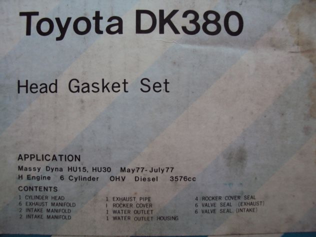 Kit guarnizioni motore H Toyota HJ45 Cod. 04111-47020 - Foto 3