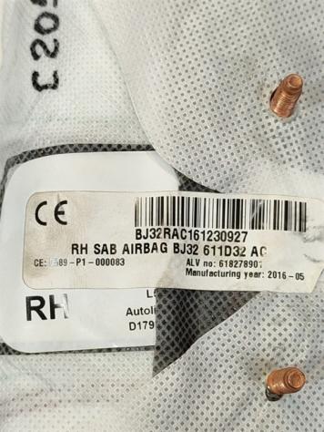 AIRBAG SEDILE DESTRO LAND ROVER Discovery Sport (L550) BJ32611D32AC 611D32AC 204DTD (1418) - Foto 3