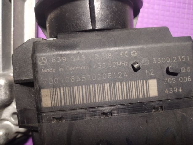 Kit accensione Ecu Mercedes Vito 2.2 Cdi 0281011177 A6111535079 MERCEDES VITO 2 - Foto 5