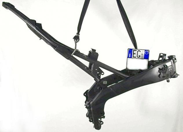 TELAIO CON TARGA E DOCUMENTI YAMAHA MT-125 ABS 2017 - 2018 5D7F11102000 FRAME WITH LICENSE AND DOCUMENT