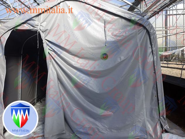 Tenda Box Garage box 3,3 x 6,0 Mt. per uso magazzino a Varese - Foto 2