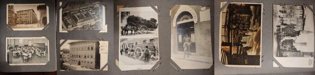 Antico album epoca ‘900 contenente 55 cartoline da collezione della Toscana. - Foto 3