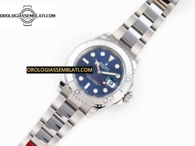 Replica Rolex YACHT-MASTER 126622 1:1 BEST EDITION QUADRANTE BLU IN ACCIAIO 904L SU BRACCIALE SS 3235 - Foto 12