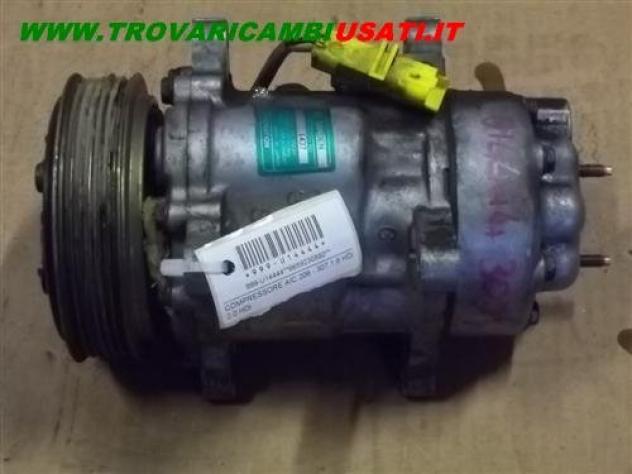 COMPRESSORE A/C 206 - 307 1.6 HDI 2.0 HDI Raffreddamento Termico Clima Compressore a/c