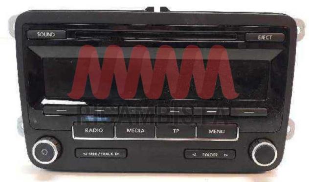 Volkswagen Golf VI lettore CD Radio 1K0057186AN - Foto 2